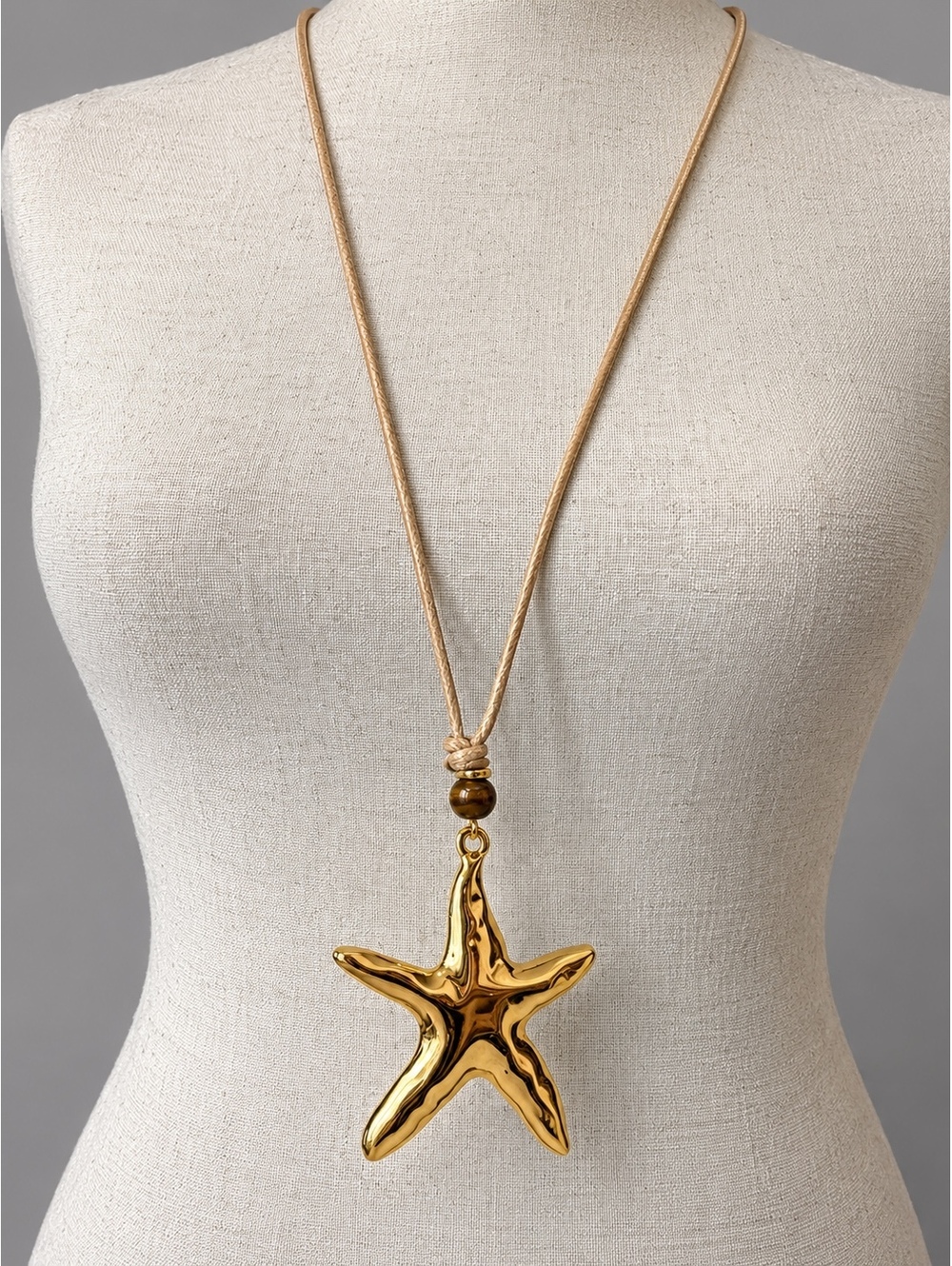 Time and Tru Gold Starfish Pendant Necklace